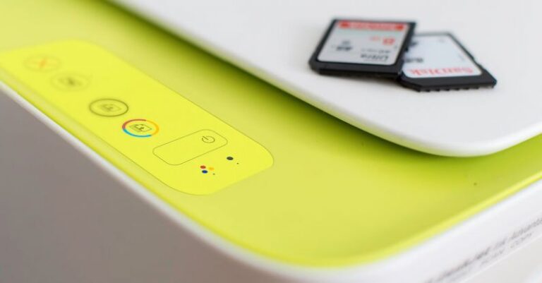 Print - Black Sd Card Adapter on White Device