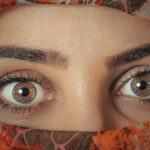 Eyebrows - Woman Wearing Hijab